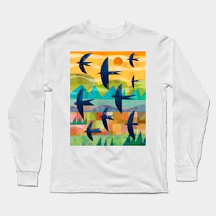 Swallows Long Sleeve T-Shirt